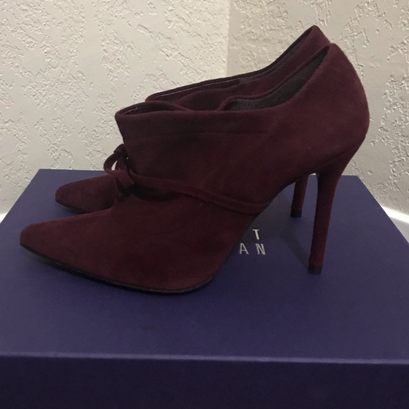 Stuart Weitzman suede booties - Picture 1 of 6